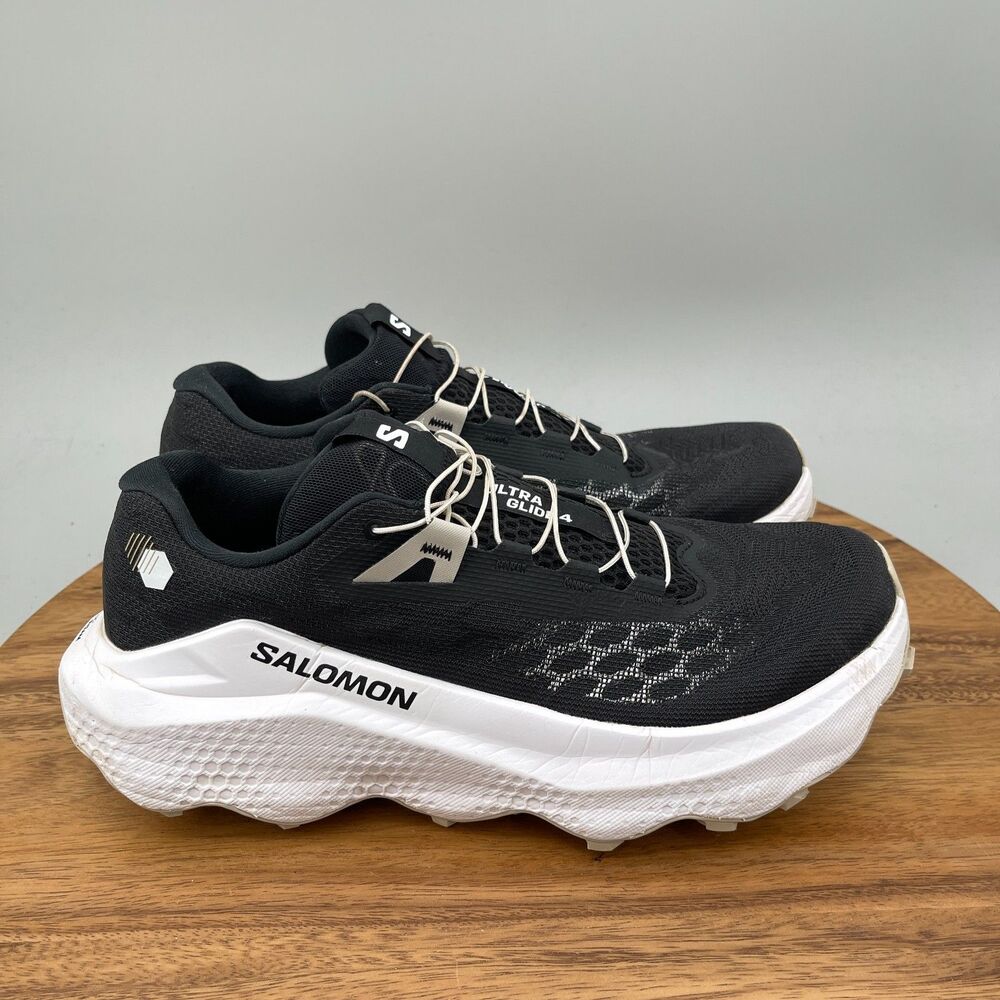 Salomon Ultra Glide 4 Shoes Womens Size 10.5 Black Trail Running Hiking Sneakers
